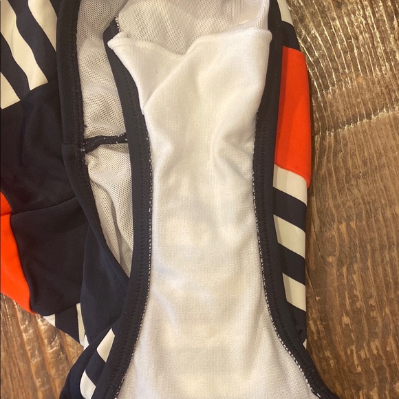 Boden Santorini Nautical Striped Blue/ Red One-Piece Swimsuit sz 10 - Picture 7 of 7